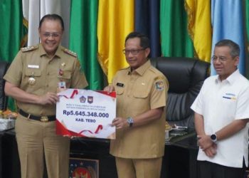 Pemkab Tebo Dapat Insentif Rp 5,6 Miliar