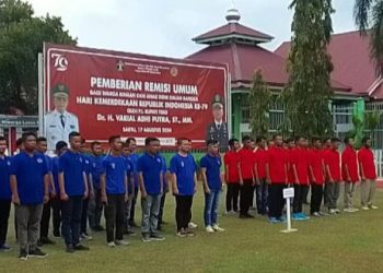 Pj Bupati Varial Sebut Potongan Masa Tahanan Sesuai dengan Aturan dan Persyaratan