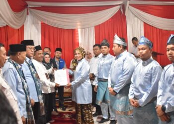 Pasangan Aspan-Tono Resmi Diterima KPU Kabupaten Tebo