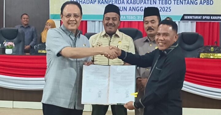 DPRD Tebo Setujui APBD 2025 Sebesar Rp 1,2 Triliun