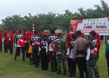 Pj Bupati Tebo Membuka Pemusatan, Pendidikan dan Pelatihan Calon Anggota Paskibraka