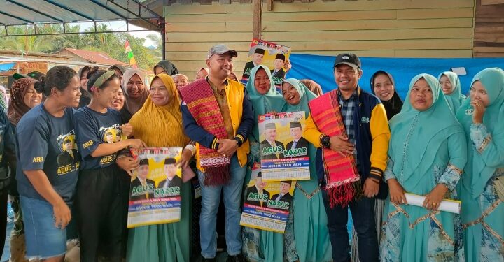 Dapat Dukungan Penuh, Agus-Nazar Janji Wujudkan Harapan Masyarakat Sungai Abang
