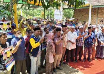 Agus-Nazar Kukuhkan 706 Tim Pemenangan Tebo Ilir, Terget Kemenangan 80 Persen