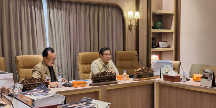 Komisi 1 Stuba ke Sumsel Terkait LKPj Gubernur