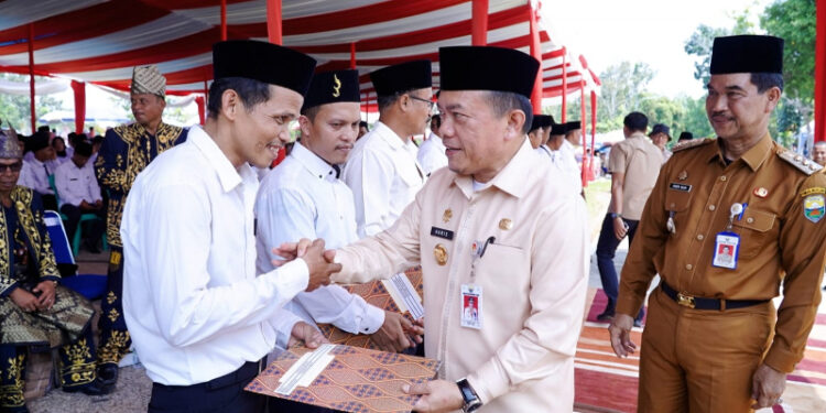 Gubernur Jambi minta BPD dan Kades Bekerja Sama Tingkatkan Pelayanan Serta Angkat Hukum Adat