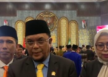 Hadiri Pelantikan Pimpinan DPRD Kota Jambi, Ivan Wirata Dukung Kerjasama DPRD Provinsi