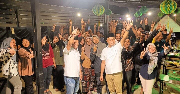 Agus-Nazar Sampaikan Program untuk Anak-Anak Milenial di Muara Tabir