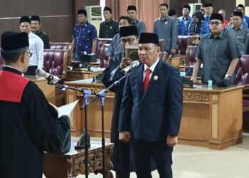 Dilantik Jadi Waka 1 DPRD Tebo, Ihsanuddin Siap Menjalankan Tugas
