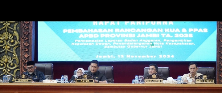 PAN, Gerindra, PDIP Tambah Anggota di Banggar DPRD Provinsi Jambi