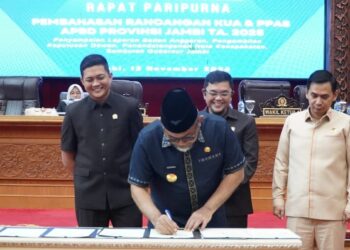 DPRD Jambi Sepakati KUA-PPAS 2025 Sebesar Rp 4,47 Triliun
