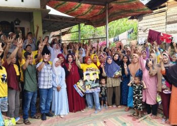 Warga Desa Tuo Ilir Titip Harapan ke Agus-Nazar, Minta Perbaikan Jalan