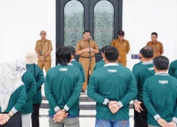 Teguh Lepas Kontingen Hari Krida Pertanian
