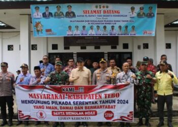 Giliran Rimbo Bujang, Pj Bupati Hadiri Sosialisasi Pilkada Damai