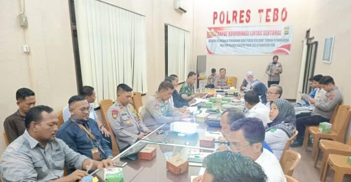 Forkompinda Tebo Gelar Rapat Kesiapan Pengamanan Debat Publik Putaran Kedua