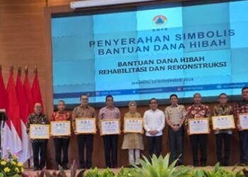 Sekda Tebo Hadiri Sosialisasi Peraturan Hibah Rehabilitasi dan Rekonstruksi