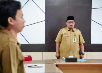 Asisten II Setda Tebo Gelar Rakor Pengendalian Inflasi Secara Virtual
