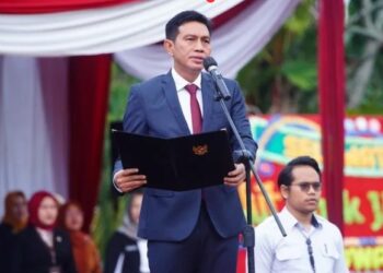 Bupati Batanghari Hadiri HUT Bank 9 Jambi