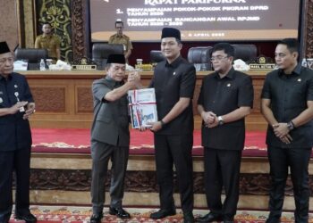 DPRD Jambi  Gelar Paripurna Penyampaian Pokir TA 2026 dan Menyampaikan Nota Pengantar RPJMD 2025-2029