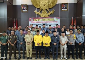 Ketua DPRD Tebo Pimpin Rapat Paripurna Penyampaian Pidato Perdana Bupati Tebo