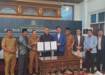 Pansus 1 DPRD Jambi Menggelar FGD, Optimis   PI 10 Persen Terealisasi Tahun Ini