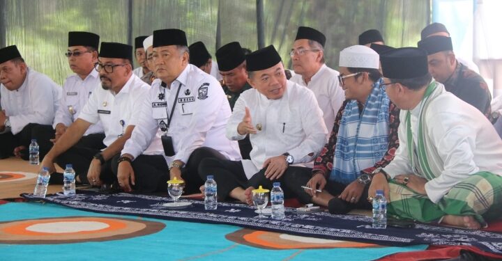 Gubernur Al Haris Halal Bi Halal Bersama Masyarakat Tanjung Raden