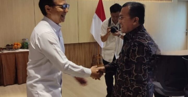 Audiensi dengan Menkes, Gubernur Al Haris Dorong Pemerataan dan Penguatan Layanan Kesehatan Daerah