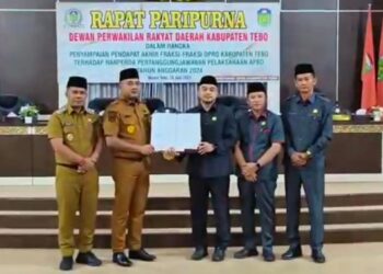 8 Fraksi Menerima Pertanggungjawaban Pelaksanaan APBD Tahun 2024