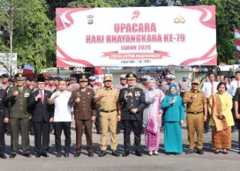 Polri Untuk Masyarakat, Kapolres Tebo Pimpin Upacara Hari Bhayangkara Ke-79