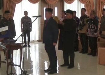 Sindi Dipercaya Sebagai Pj Sekda Tebo, Langsung Dilantik Agus Rubiyanto