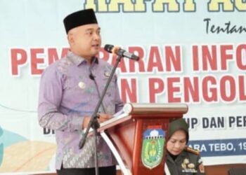 Bupati Tebo Agus Rubiyanto Tegaskan Pentingnya Kolaborasi Lintas Sektor