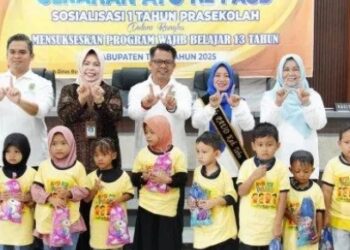 Bangun Karakter Sejak Dini, Agus Nazar Ajak Anak Umur 5-6 Tahun Mendapatkan Pendidikan Dasar