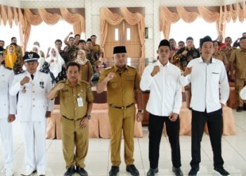 Kukuhkan Pj Kades dan BPBD PAW, Bupati Minta Lakukan Pelayanan yang Optimal