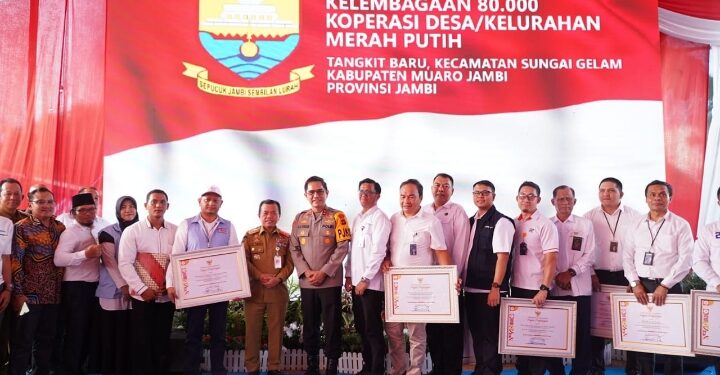 80.000 Koperasi Desa Merah Putih Diresmikan Presiden Prabowo, Al Haris: Program ini Tingkatkan Ekonomi Masyarakat Desa