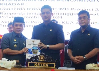 DPRD Jambi Gelar Paripurna dengan Tiga Agenda