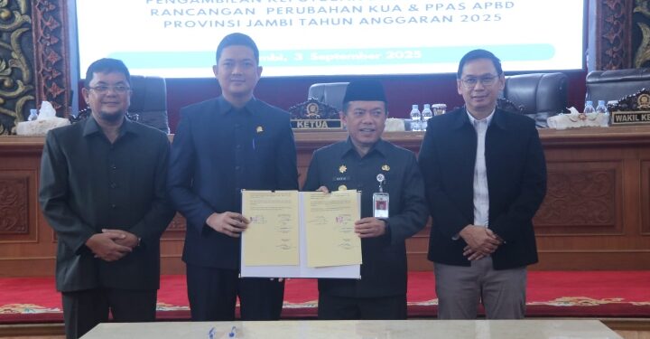 DPRD Jambi Sepakati Perubahan KUA dan PPAS APBD Jambi 2025