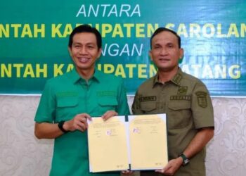 Pemkab Batang Hari-Pemkab Sarolangun Jalin Kerja Sama