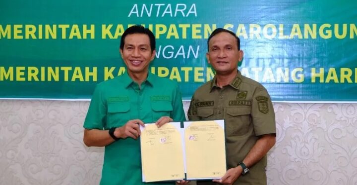 Pemkab Batang Hari-Pemkab Sarolangun Jalin Kerja Sama