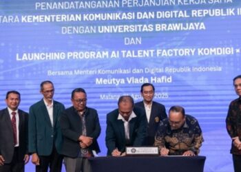 AI Talent Factory Pertama Diluncurkan Kemkomdigi dan Universitas Brawijaya