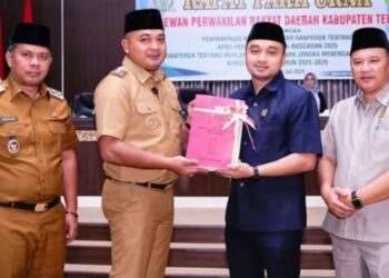 DPRD Tebo Gelar Paripurna Nota Pengantar Ranperda APBD Perubahan 2025