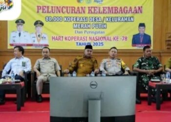 Hadiri Peluncuran Nasional Koperasi Merah Putih, DPRD Tebo Siap Dukung Dari Sisi Regulasi