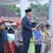 Waka DPRD Ihsanuddin Upacara di Lapangan Sepakbola Sungai Bengkal