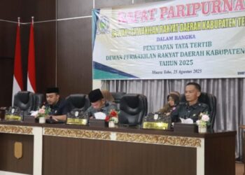 Khalis Mustiko Pimpin Rapat Paripurna Tata Tertib Dewan Periode 2024-2029