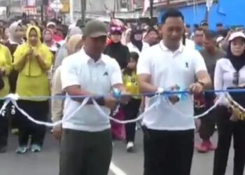 Wabup Tebo Nazar Efendi Launching Car Free Day