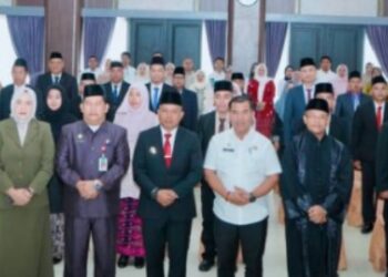 Wakil Bupati Tebo Lantik Pejabat Administrator dan Pengawas di Lingkungan Pemkab Tebo