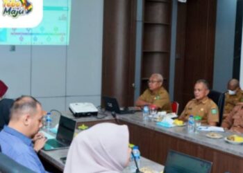 Pj Sekda Pimpin Rapat Penyampaian Hasil Penilaian Penerapan Sistem Merit ASN