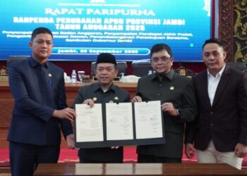 DPRD Jambi Sahkan APBD Perubahan 2025