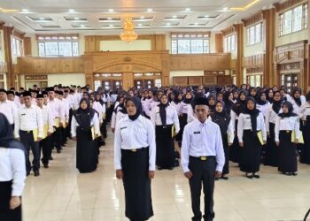 Bupati Tebo Serahkan SK ke 376 PPPK