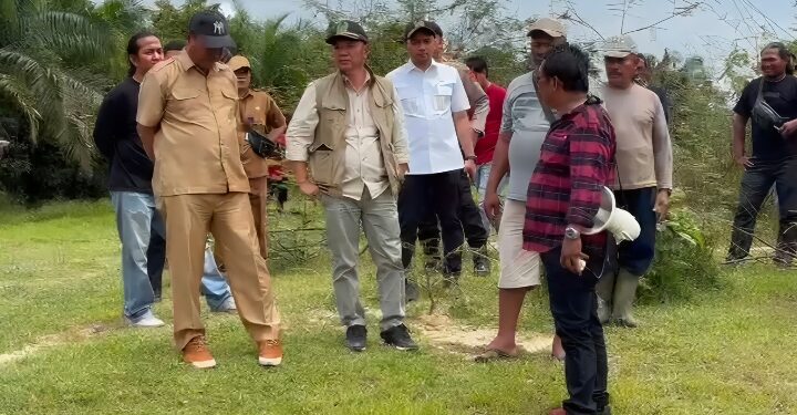 DPRD Tebo Turun Lokasi, Dengar Keluhan Petani di HGU PT. Tebo Indah