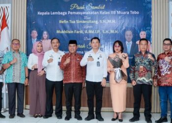 Pj Sekda Dr. Sindi Hadiri Sertijab Kepala Lapas Tebo, Tekankan Program Ketahanan Pangan