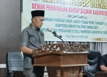 Fraksi NasDem DPRD Tebo Soroti Unsur Politis dan Lemahnya Pengawasan Sejumlah Raperda